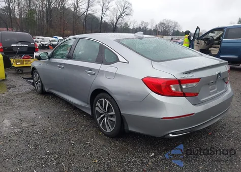 2021 Honda Accord Hybrid z USA, uszkodzony, nr VIN 1HGCV3F12MA018078